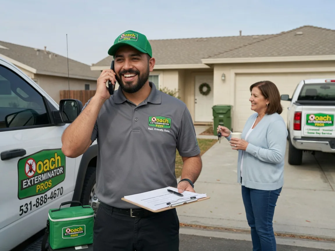 Pest Control Roach Exterminator Middlebranch, OH FAQs
